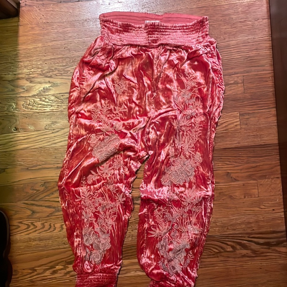 Anthropology bohemian pants, Medium